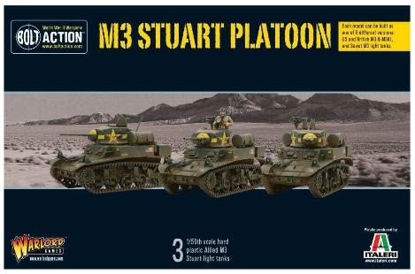 Bolt Action: USA: M3 Stuart Platoon 