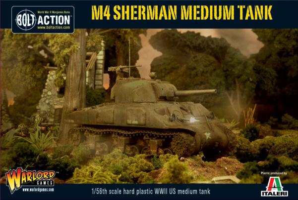 Bolt Action: USA: M4 Sherman Medium Tank 