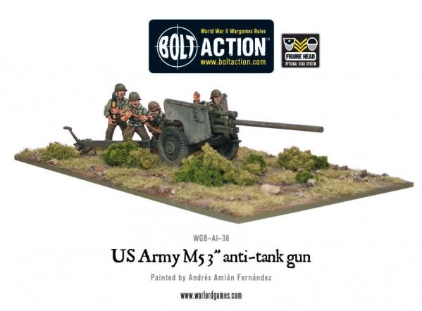 Bolt Action: USA: M5 3 Anti-Tank Gun 