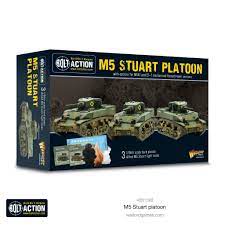 Bolt Action: USA: M5 Stuart Platoon 