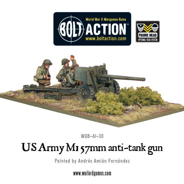 Bolt Action: USA: US Army M1 57mm anti-tank gun 