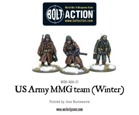 Bolt Action: USA: US Army MMG Team (Winter) 
