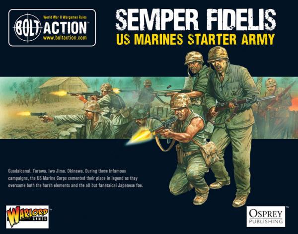 Bolt Action: USA: US Marine Corps Starter Army 