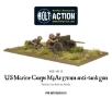 Bolt Action: USA: USMC M3A1 37mm Anti-Tank Gun - WGB-AM-25 [5060200844977]