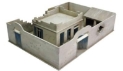 Bolt Action: Western Desert Scenery - Damaged North African Compound and House 