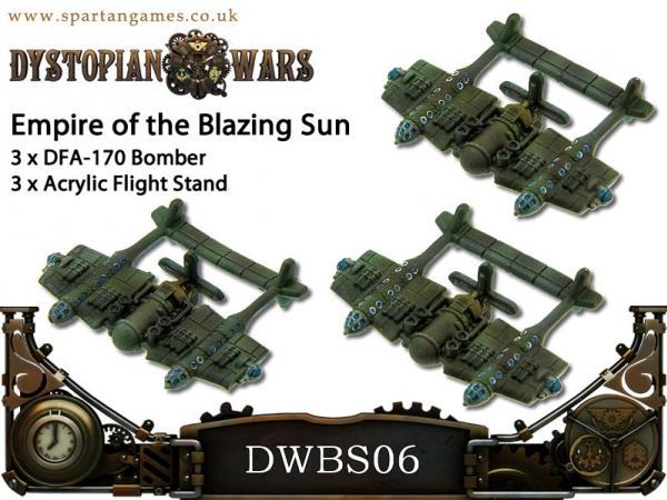 Dystopian Wars: Empire Of The Blazing Sun: Bombers 