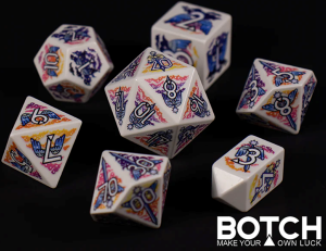 Botch: Celestial Dawn (7-Die RPG Set)