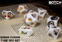 Botch: Kawaii Cuisine (7-Die RPG Set) 