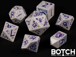 Botch: Magic Princess (7-Die RPG Set)