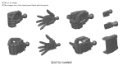 Builders Parts HD (1/144): MS Hand Set 01 (Dark Gray) 
