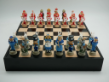 CHESS SET: Alice in Wonderland: Black Maple Chest - WWI-R75144-BCT [035756451431]