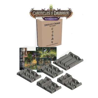 CHRONICLES OF DRUNAGOR: AGE OF DARKNESS: DUNGEON TRAYS 