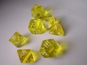Chessex (23002): Polyhedral 7-Die Set: Translucent: Yellow/White 