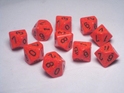 Chessex (25103): D10: Speckled: Fire 