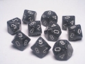 Chessex (25118): D10: Speckled: Ninja 