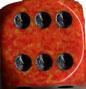 Chessex (25703): D6: 16mm: Speckled: Fire 