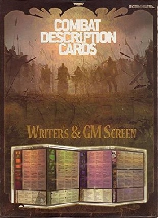 COMBAT DESCRIPTION: WRITERS & GM SCREEN 