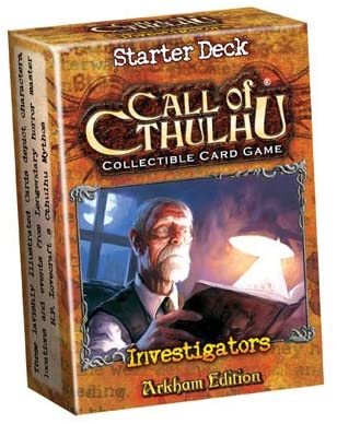 Call of Cthulhu CCG: Arkham Edition Investigators Starter Deck 