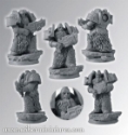 Scibor Monstrous Miniatures: SF Celtic Veteran #1 