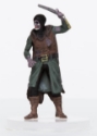 Characters of Adventure- Zombies: Zombie Male Human Captain 