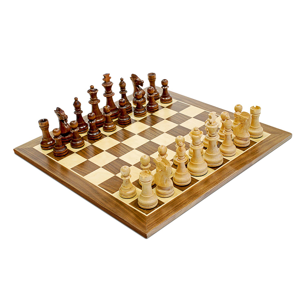 Chess: 15" Walnut 
