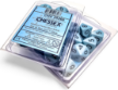 Chessex (25266): D10: Opaque: Pastel Blue/Black (10) - CHX25266 [601982043568]