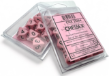 Chessex (25264): D10: Opaque: Pastel Pink/Black (10) - CHX25264 [601982043261]