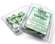 Chessex (25265): D10: Opaque: Pastel Green//Black (10) - CHX25265 [601982043414]