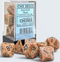 Chessex (25354): Polyhedral 7-Die Set: Speckled: Rust 