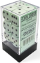 Chessex (25665): D6: 16mm: Opaque: Pastel Green/Black - CHX25665 [601982043438]