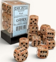 Chessex (25733): D6: 16mm: Speckled: Rust 