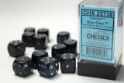 Chessex (25738): D6: 16mm: Speckled: Blue Stars 