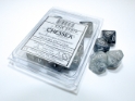 Chessex (27378): D10: Borealis: Light Smoke/Silver Luminary 