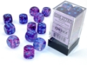 Chessex (27757): Nebula D6 16MM Nocturnal/BlueLuminary (12) 