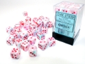 Chessex (27939): D6: 12mm: Festive: Pop Art/Red  