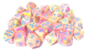 Chessex (30015): Polyhedral 7-Die Set: Festive - Allusion/Blue 
