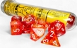 Chessex (30073): LAB DICE: Polyhedral 7-Die Set: Nebula (Molten / White) - CHX30073 [601982047122]