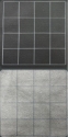 Chessex: Reversible Megamat 1 Square Black-Grey (34.5"X48")  