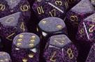 Chessex (25317): Polyhedral 7-Die Set: Speckled: Hurricane 