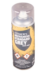 Games Workshop - Citadel Spray Primer: Mechanicus Standard Grey #62-26 ...