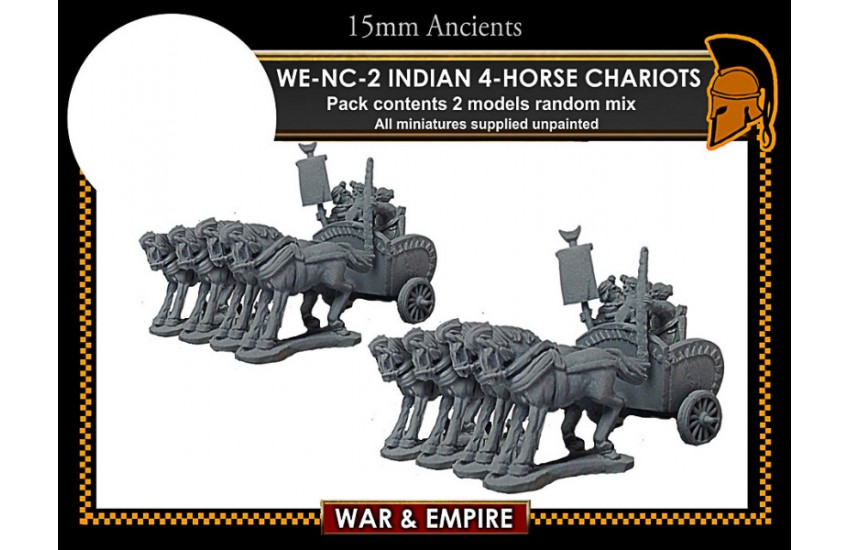 Classical Indian: Indian 4-Horse Heavy chariots 