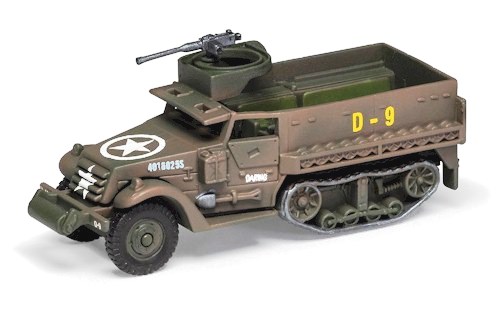 Corgi Diecast: PrePainted 1/72 Scale: D-Day M3 A1 Half-Track 41st Armoured Infantry 