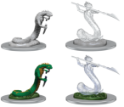 Critical Role Unpainted Minis: SERPENTFOLK & SERPENT GHOST 
