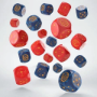 Crosshairs Compact D6: Cobalt and Red (20) - QWSSCTA01  [5907699497119]
