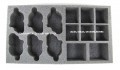 Battlefoam: Warmachine: Cryx: Tray: Soul Hunters Cavalry 