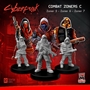 Cyberpunk Red Miniatures: Combat Zoners Set C (Zoner 5/Zoner 6/Zoner 7) -  MFC33014 [8500097533761]