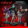 Cyberpunk Red Miniatures: Edgerunners Set C (Rocker/Netrunner/Media) - MFC33003 [8500097531996]