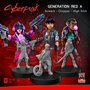 Cyberpunk Red Miniatures: Generation RED Set A (Screech/Chopper/High Stick) -  MFC33009 [8500097533457]