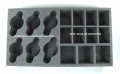 Battlefoam: Warmachine: Cygnar: Tray: Storm Lancer Cavalry 