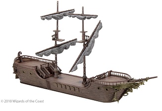 D&D Icons of the Realms: The Falling Star Sailing Ship 